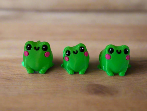 Cheeky Frog Keychain/ Figure