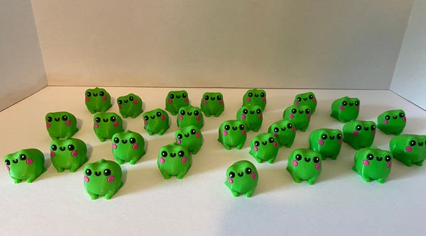 Cheeky Frog Keychain/ Figure