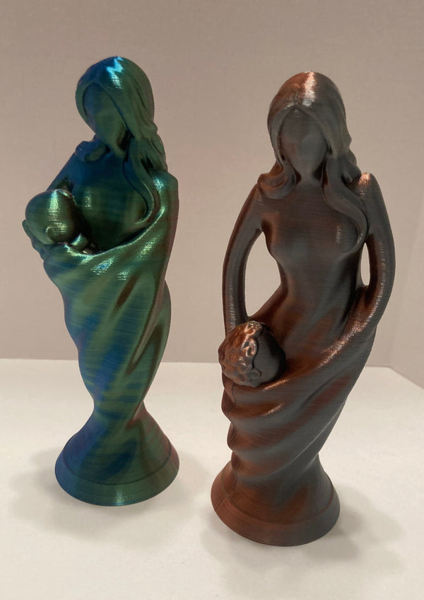 Mother and Child Sculpture